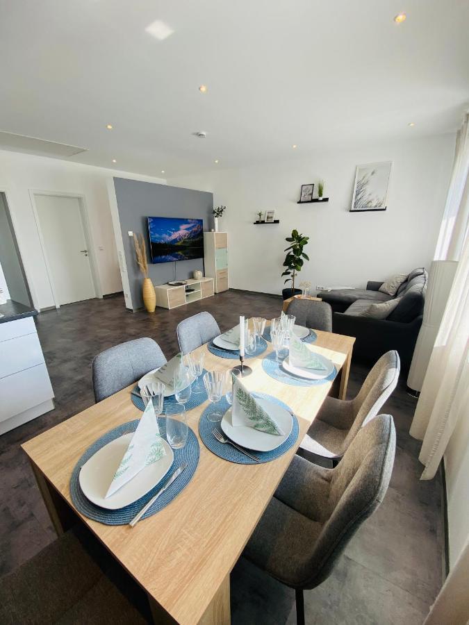 Gemuetliche Neubauwohnung 70Qm Eichenzell Buitenkant foto